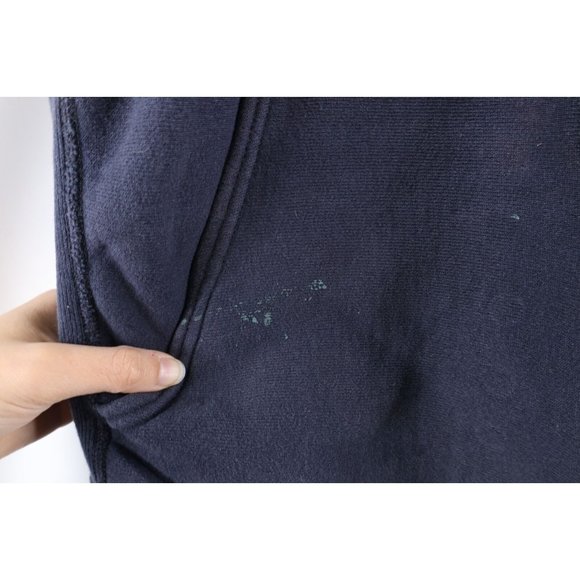 Vintage 80s Sand Knit S Thrashed Seton Hall University Basketball Hoodie USA - Picture 9 of 12